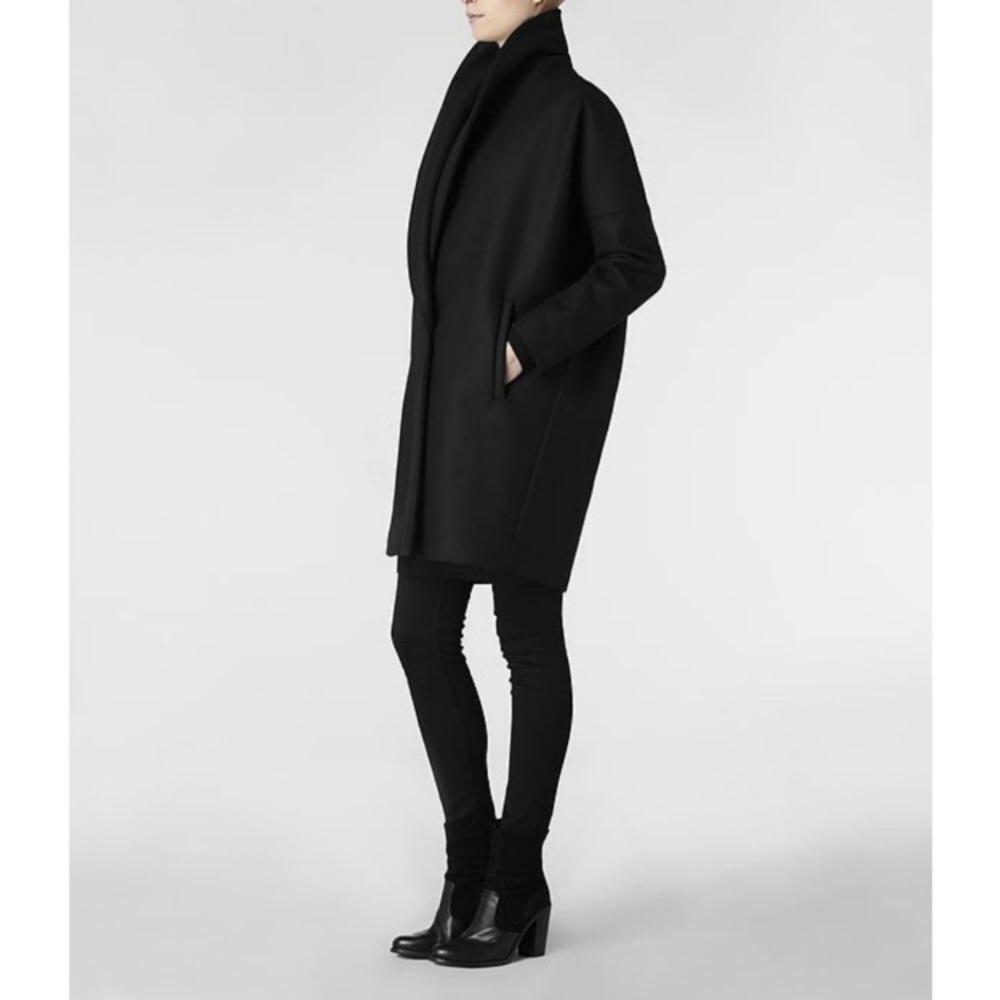 All saints black coat - Picture 3 of 8